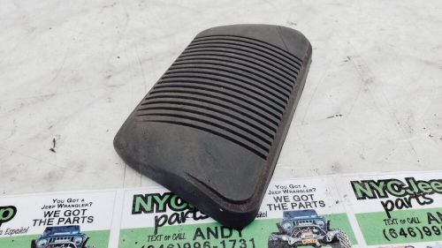 97-06 jeep tj wrangler automatic brake pedal pad rubber cover oem 04779027