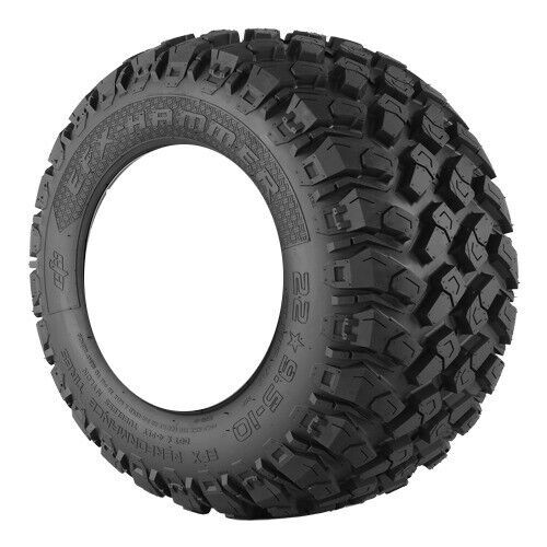 Efx 22x9.50x10 hammer a/t bias 4ply golf cart tire 12.7mm tread