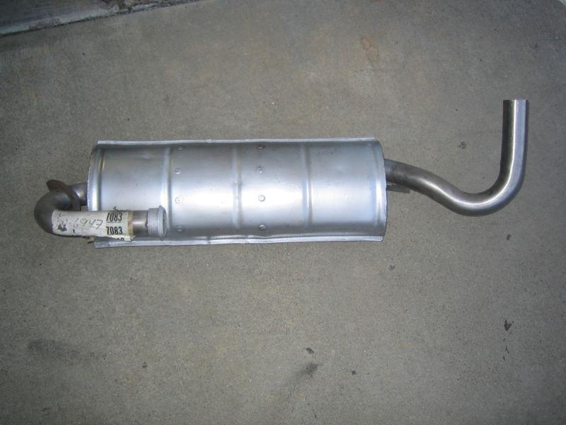 Fiat x19 bertone oem ansa muffler new nos