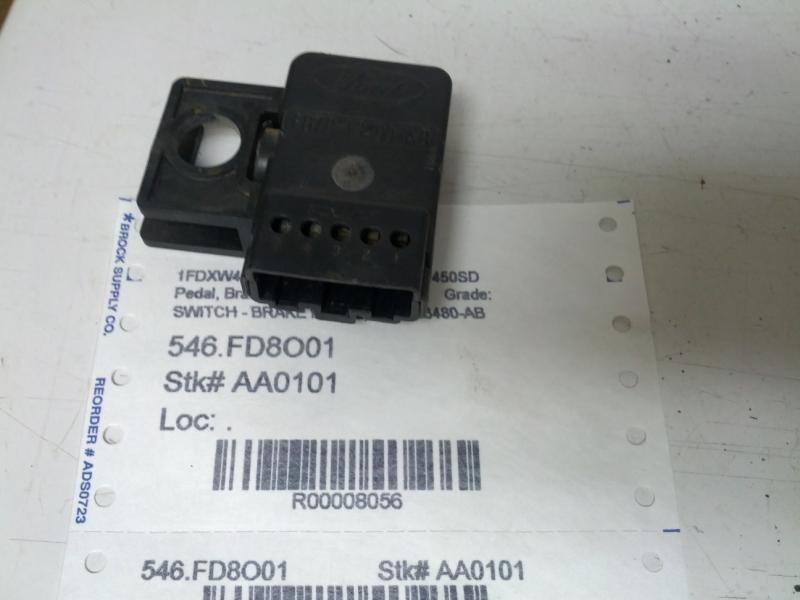 01 ford f450 super duty brake light switch lamp w/o pedal assy f87b-13480-ab