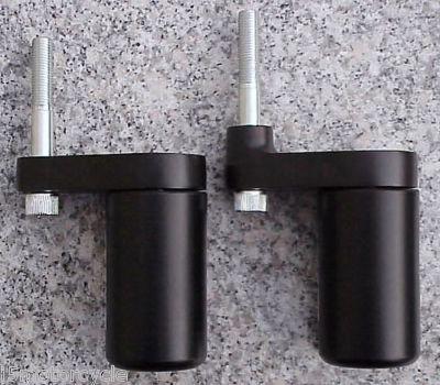 2004-2005 kawasaki ninja zx10 zx10r black frame sliders