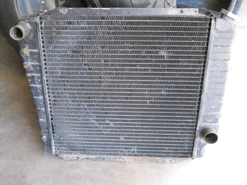 Early ford bronco radiator out of a 74,,,