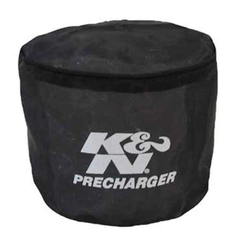 K&n filters 22-8016pk - precharger; filter wrap; black; round straight; closed