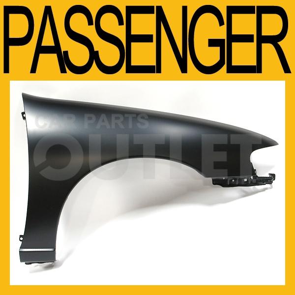 00 01 nissan altima passenger side primed fender se xe