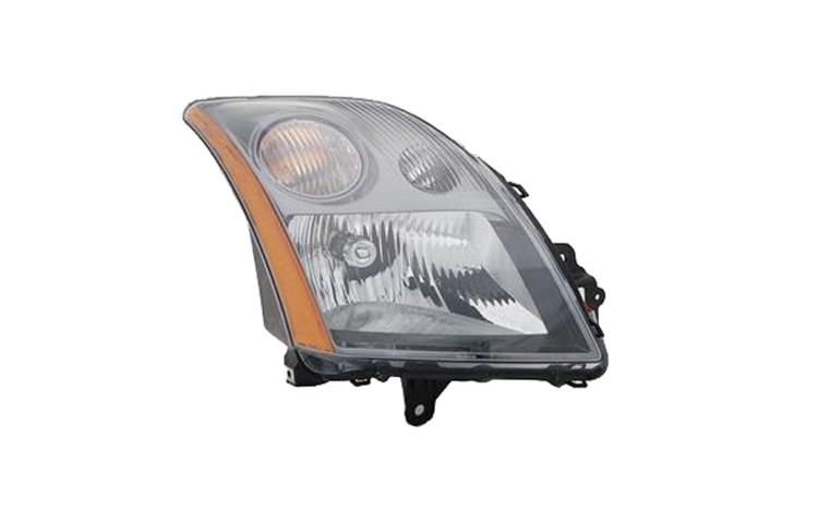 Right passenger side replacement headlight 07-09 nissan sentra 2.5l - 26010et80b