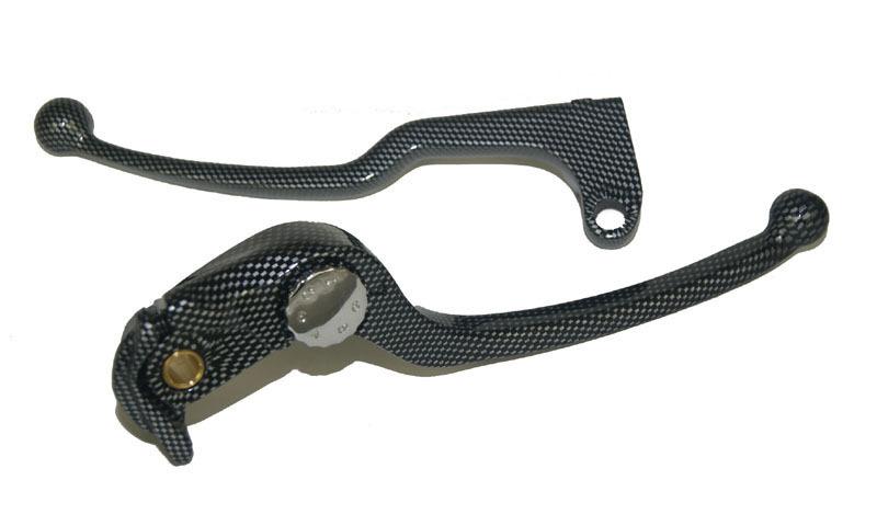 Brake clutch lever carbon for suzuki gsxr 600 750 2006-2010 / gsxr1000 2005-2006