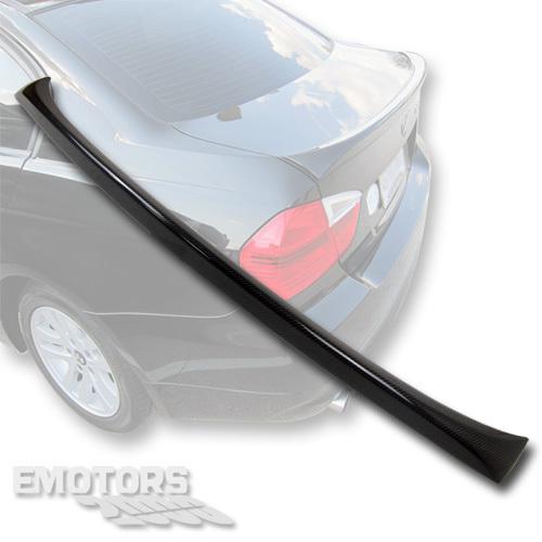 Real carbon fiber bmw 3 series e90 sedan oe type trunk spoiler wing 05-11 Ω