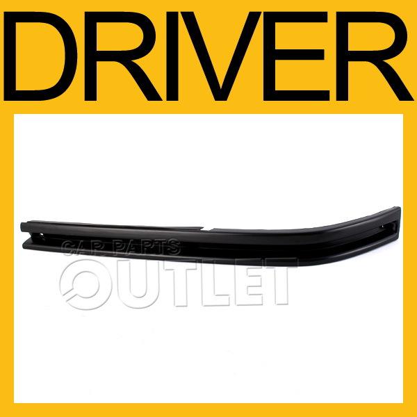 Mazda mpv front bumper filler grille molding black lh