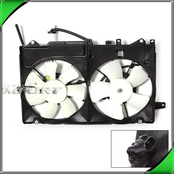 New 04-09 toyota prius a/c condenser condensor radiator fan ant reservior front