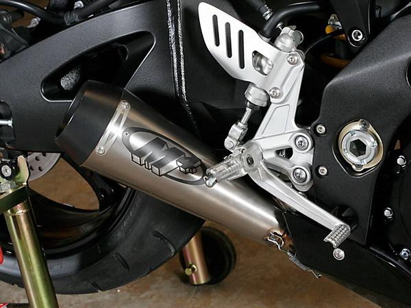 M4 exhaust titanium gp slip-on suzuki gsx-r 1000 2007-2008