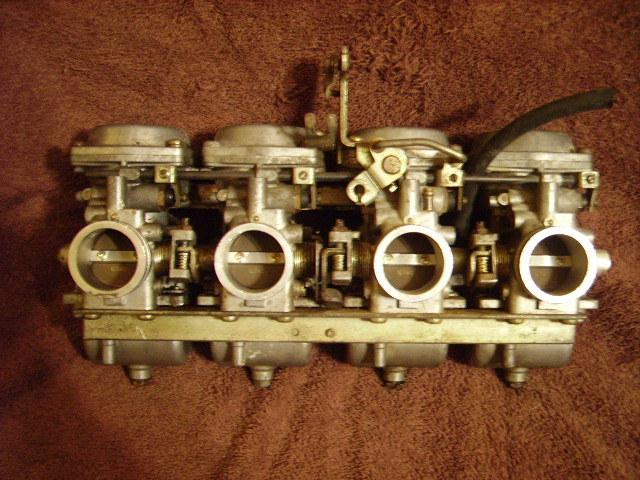 Vintage 1979 suzuki gs 550 oem complete original carburetor assembly unit.