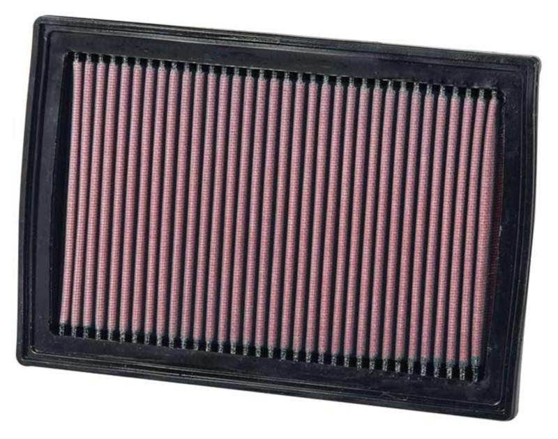 K&n filters 33-2381 - air filter; panel; h-1 1/8 in.; l-10.5 in.; w-7.188 in.