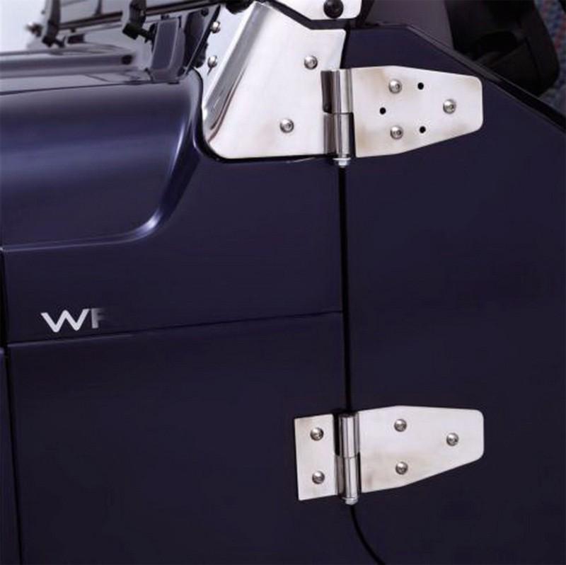 Rampage 7420 door hinges 76-95 cj5 cj7 scrambler wrangler