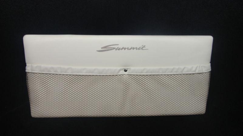 31''x14'' white summit pontoon accessory gate pad with net k/i #63