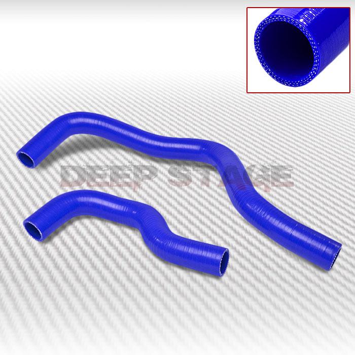 3-ply silicone radiator hose tube high temp 90-93 acura integra db1 db2 blue