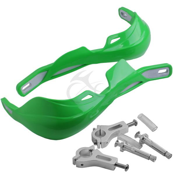 Green universal 7/8" handguards for 09-12 yamaha yz426f 450f 2009-2012 2010 2011