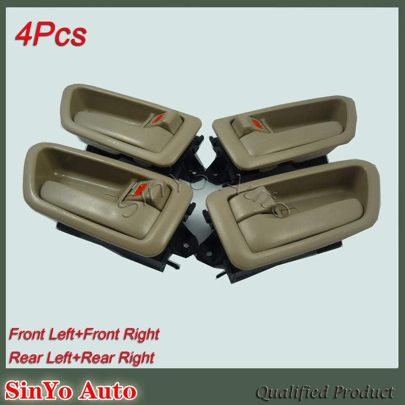 New inside interior door handle front rear right left fit for toyota camry 4 pcs