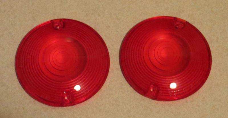 Harley-davidson 3" red turn signal lens