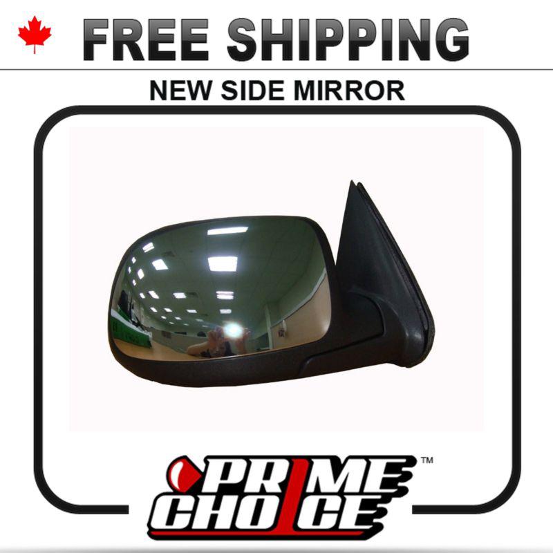 New power heated chrome passenger side view mirror for chevy truck right door