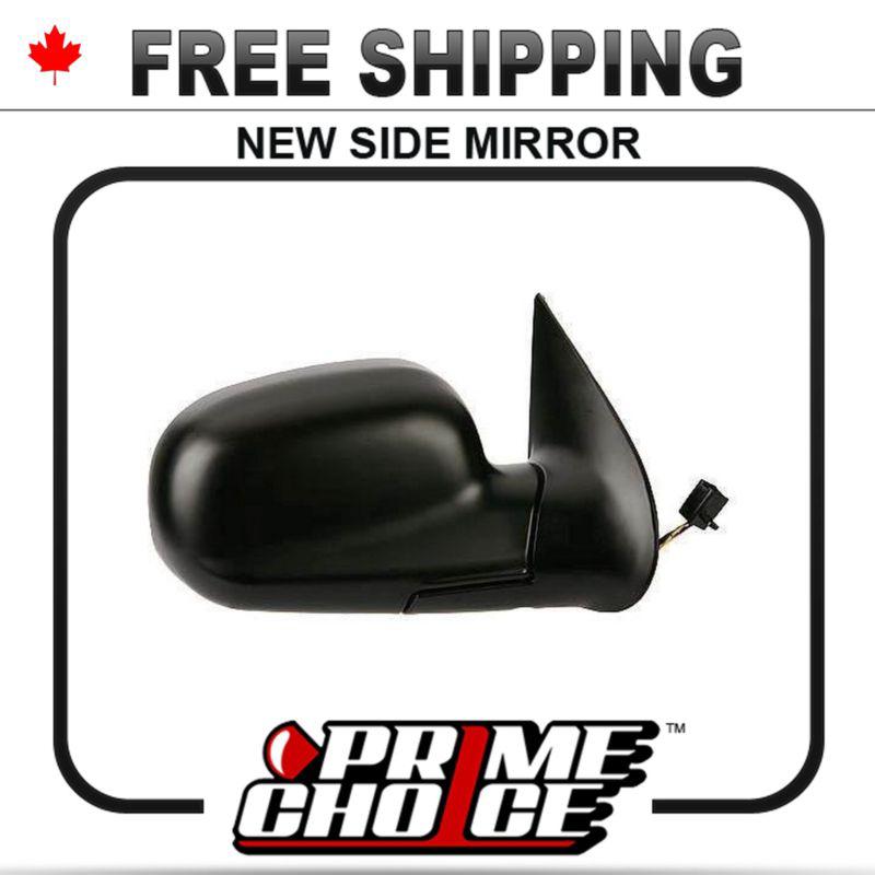 New power heated black passenger side view mirror hyundai santa fe right door rh