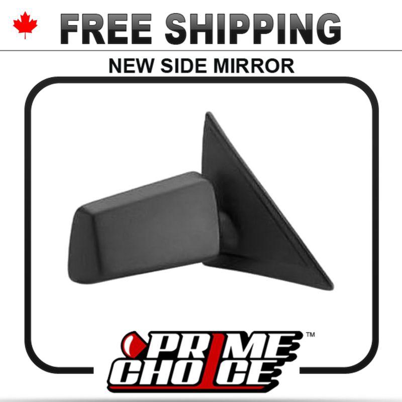 New manual passengers side door mirror