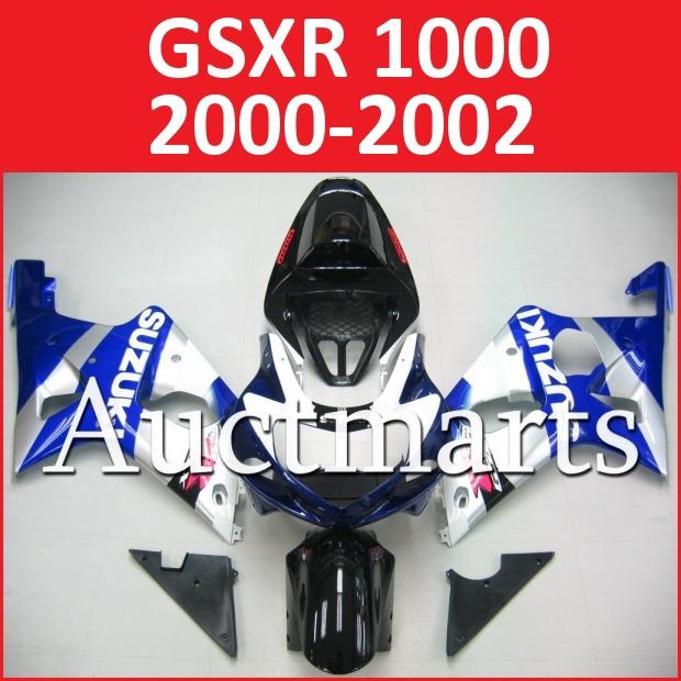 Fit suzuki 00 01 02 gsxr 1000 gsx-r1000 2000 2001 2002 fairing k1 c18 a01