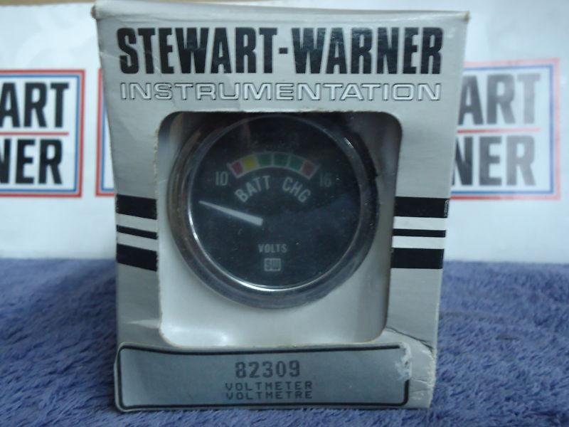 Stewart warner amp gauge gasser rat hot street rod chevy ford mopar