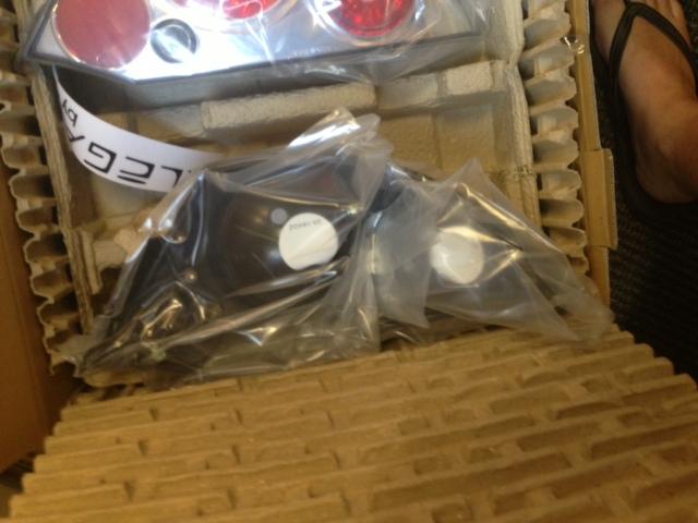 2000-2001 mitsubishi eclipse aftermarket tailight set of 2 in box