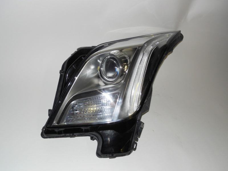 2013 cadillac xts oem left xenon headlight nice!