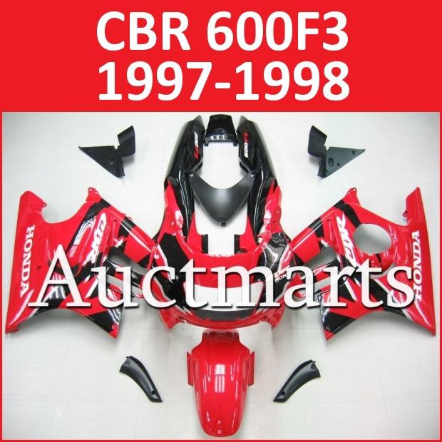 Fit honda cbr600f3 97 98 cbr 600 f3 1997 1998 fairing kit bodywork p3 a11