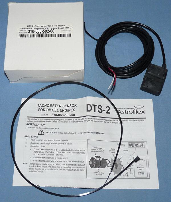 Astroflex astrostart tachometer sensor for diesel engines new in box dts-2