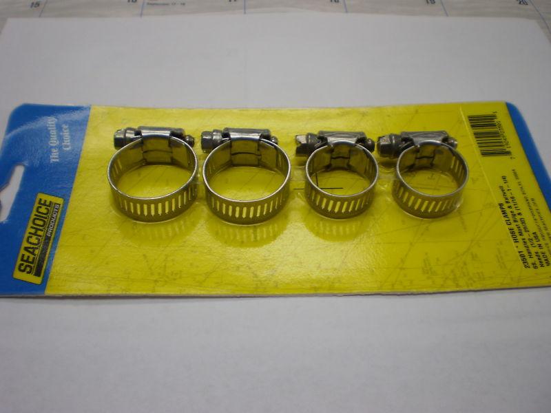 Sea choice hose clamps 23501 3/4- 1 1/4   bin66