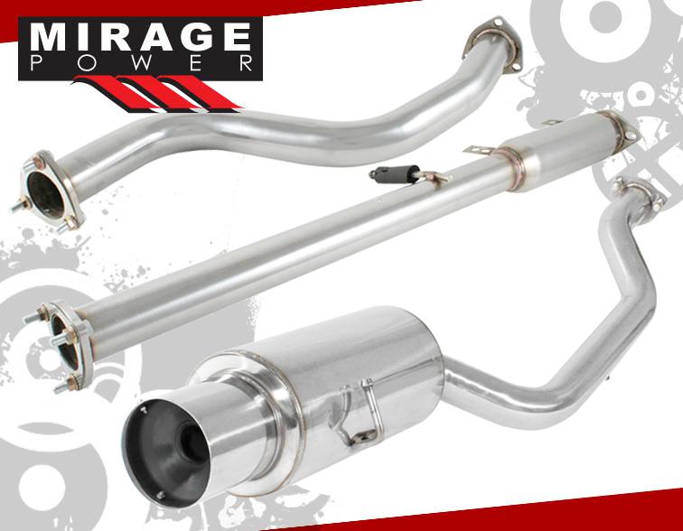 04-06 mazda 3 5dr 2.5l hatch back stainless performance catback exhaust system