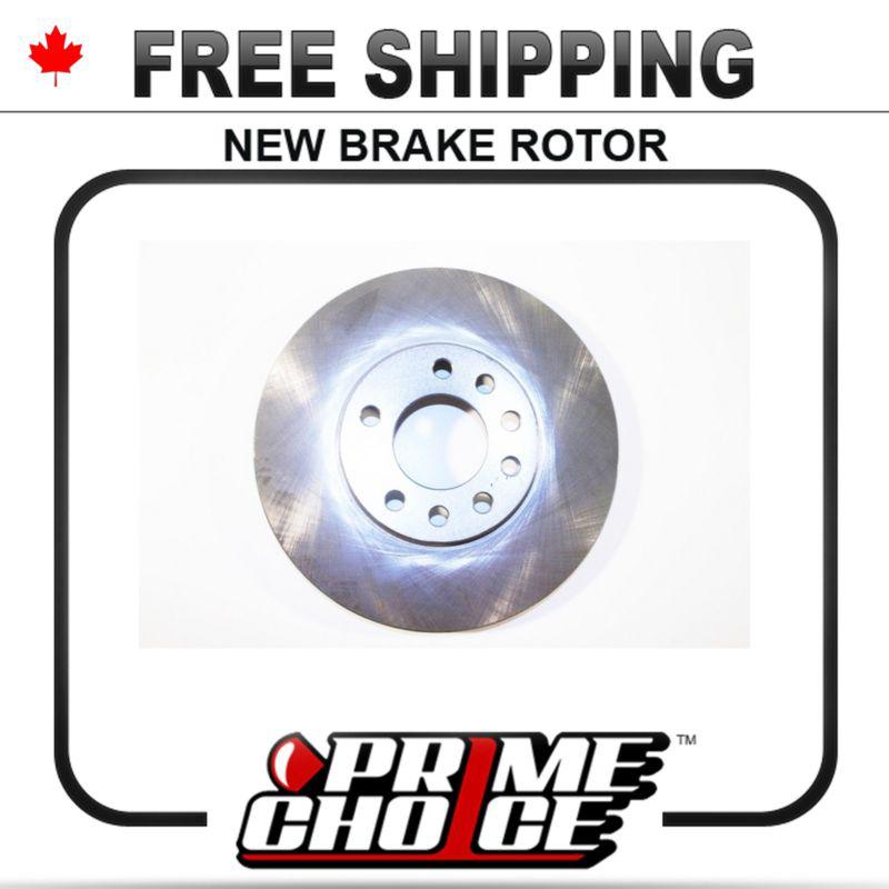 1 premium new disc brake rotor for front fits left driver / right passenger side