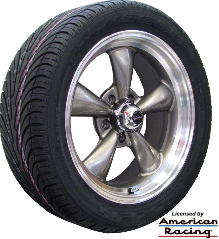 17" gray classic wheels rims & 235/55-17 nexen tires chevy c3 corvette 1974 1975