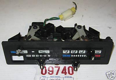 Nissan 87-90 sentra pulsar temp heater ac control unit 1987 1988 1989 1990