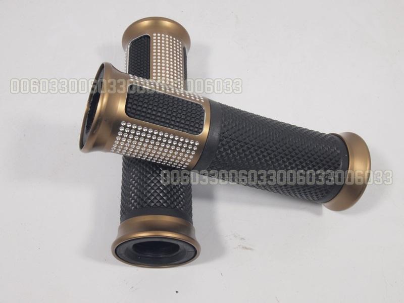 Motorcycle hand grip for honda ruckus zoomer scooter nps50 bronze hb-78