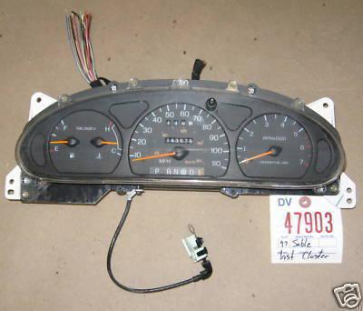 Mercury 97 sable instrument cluster gauges 1997 143k