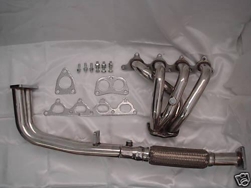 90 91 92 93 honda accord f22 2.2l m2 performance exhaust header down pipe