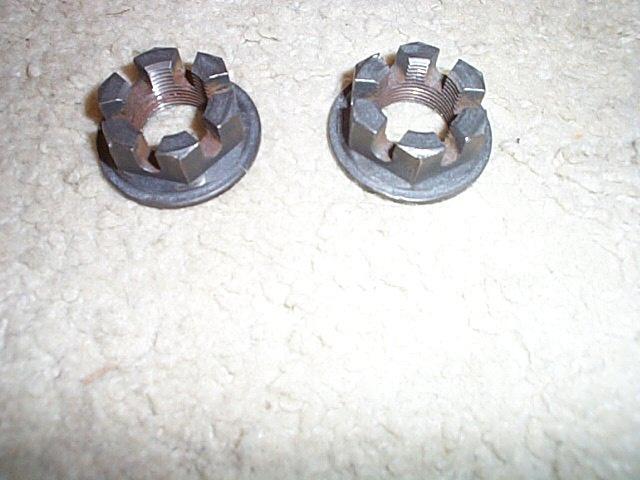  vw beetle/ghia rear axle nuts 60s-70s