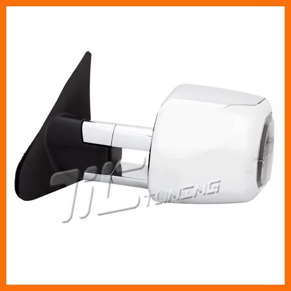 07-12 tundra power towing mirror to1321243pfm new heat signal chrome dual arm rh