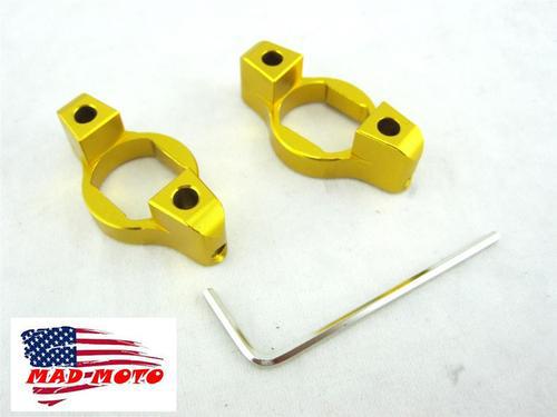 Mad moto 18x14 preload adjuster triumph daytona speed triple tt600 gold color