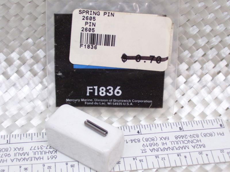 Quicksilver: spring pin, single p# f1836,  /  (7968)