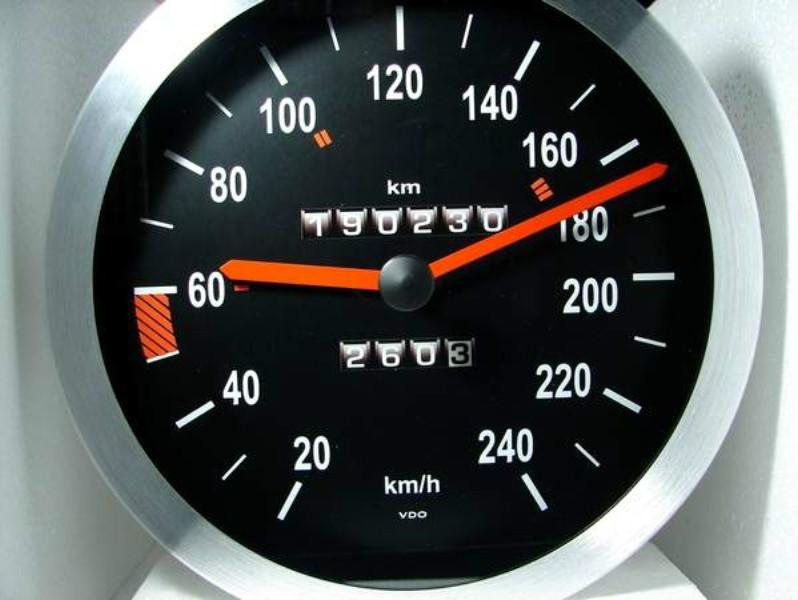 Benz wall clock speedometer 190e 230e 260e aluminum metal case quartz watch new