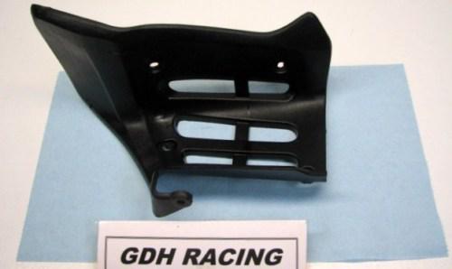 Trx 400ex 400 er right heel guard n/mt 400 ex