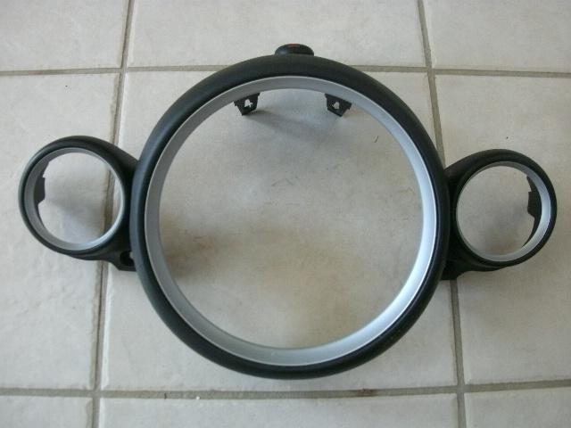 08 mini cooper dash trim speedometer bezel surround