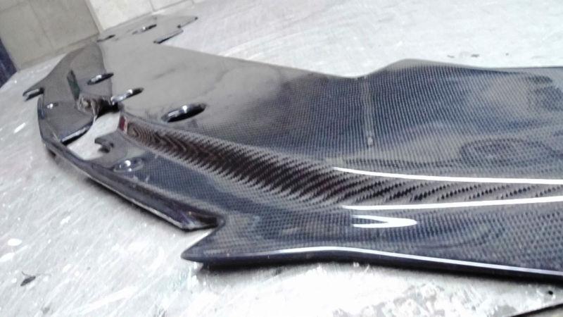 07-09 ford shelby gt500 real carbon fiber radiator cover! uv clear coated