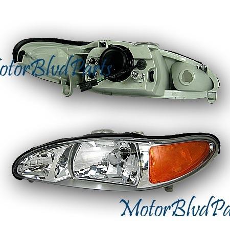 97-02 escort/tracer headlight headlamp left driver side