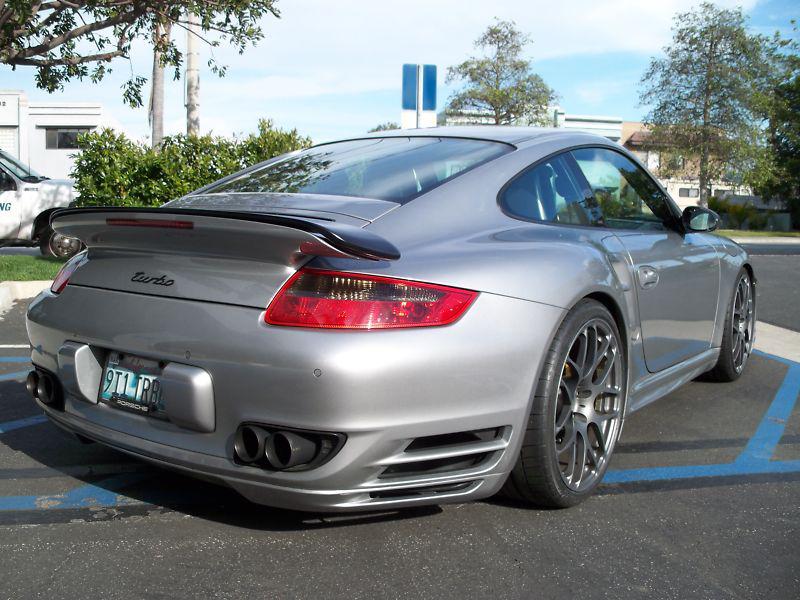 Porsche 997 turbo matte carbon fiber same as factory wing