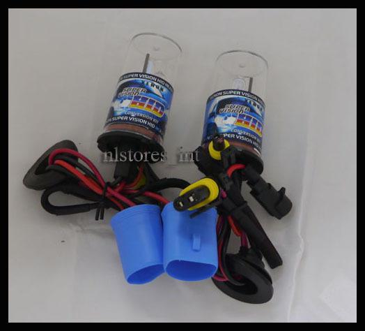 1 pair 9007 35w hid xenon conversion light bulbs only 10000k high low beam #1